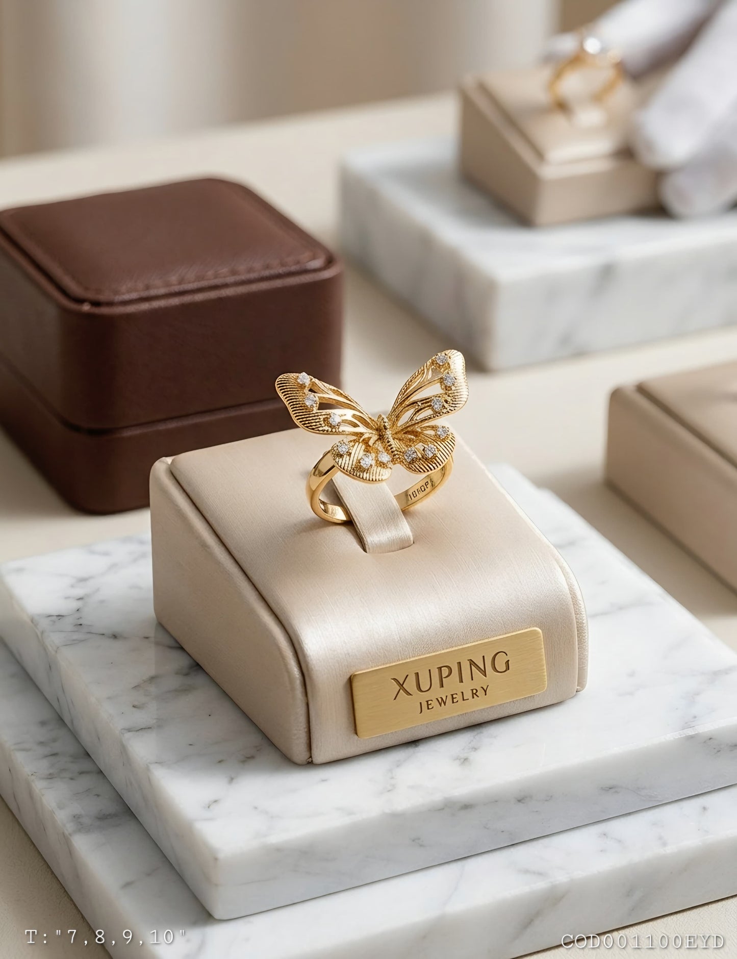 Anillo "Mariposa imperial" xuping jewelry talla 7,8,9,10