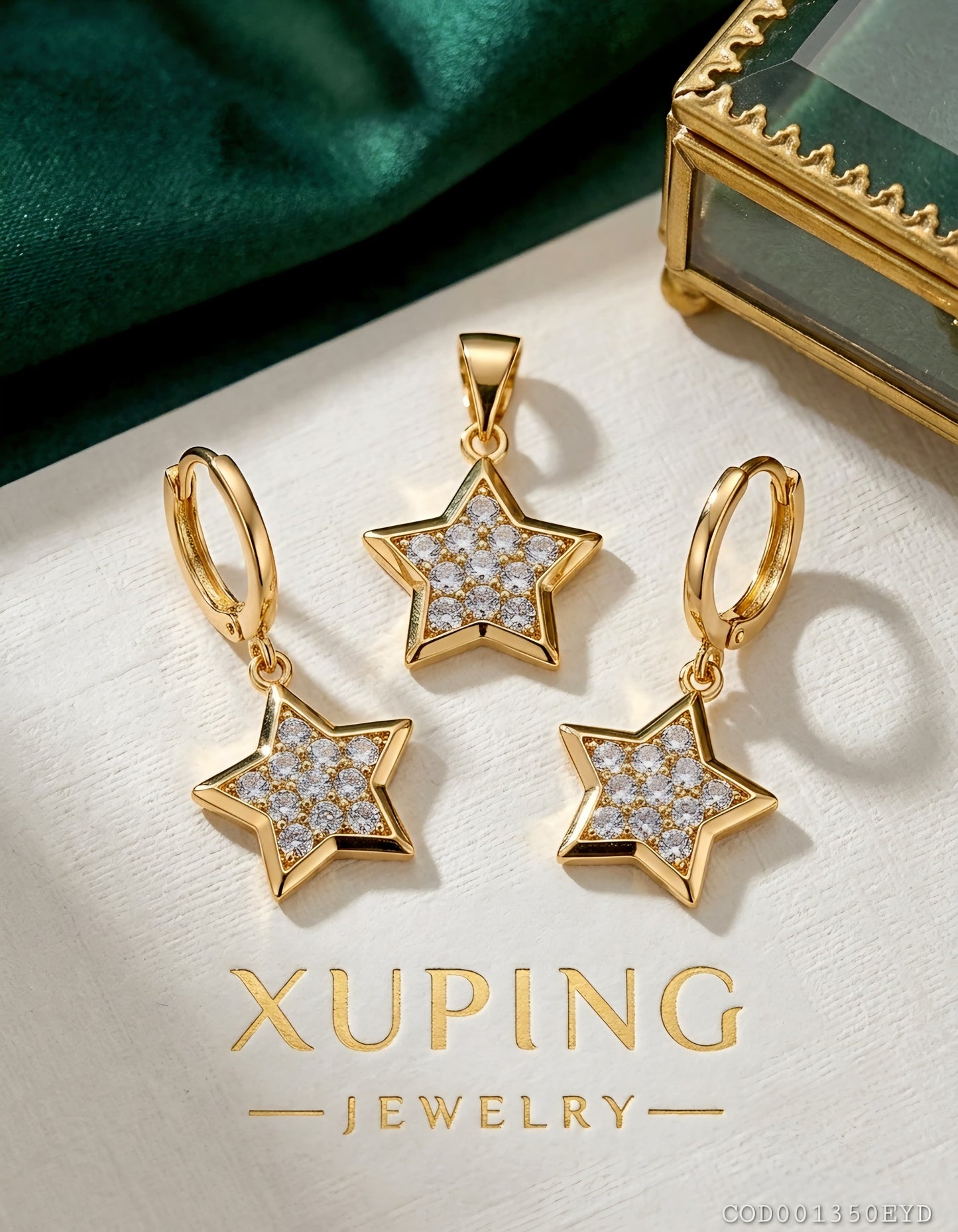Set "Estrella brillante" rose xuping jewelry