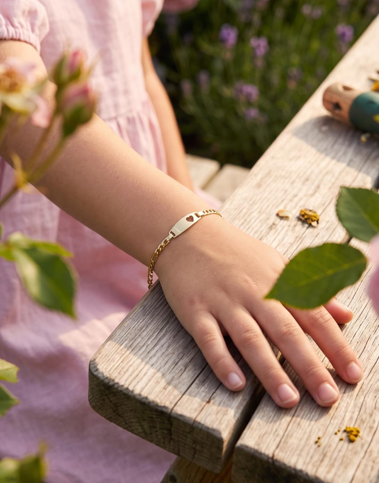 "Esclava para niña" Rosé Xuping jewelry