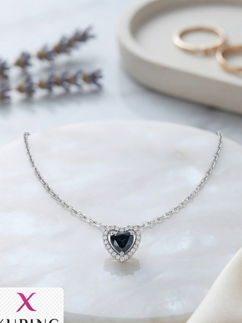 Collar corazón Ruby xuping yawerly