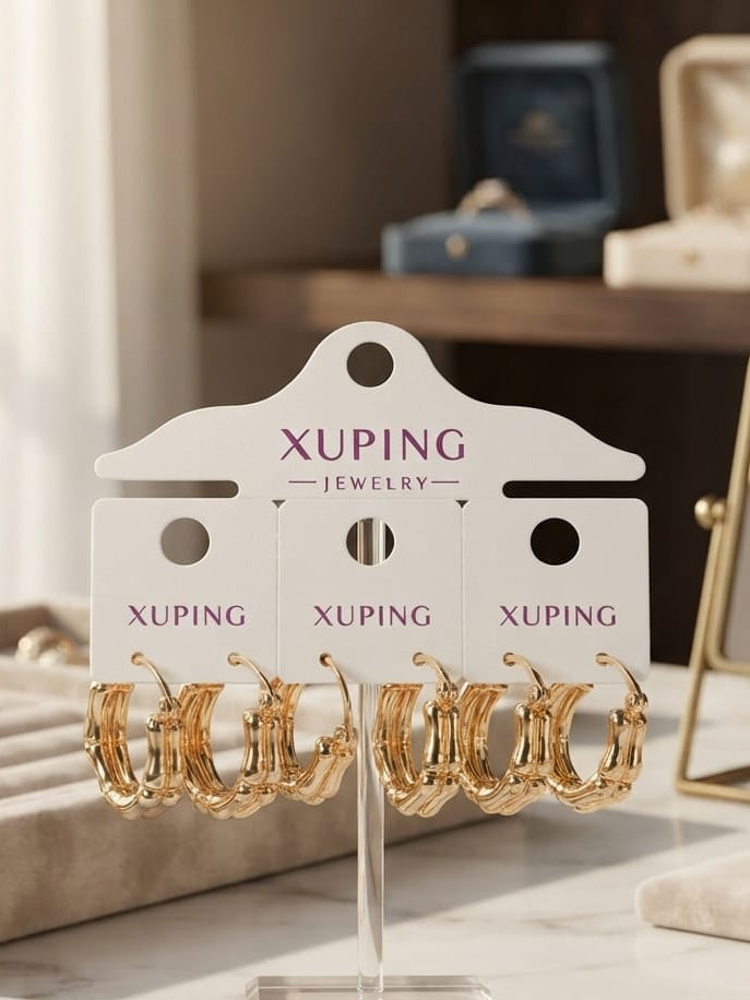 Arte argolla rose xuping jewelry