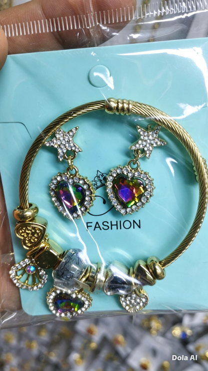 "Set pandora" acero inoxidable