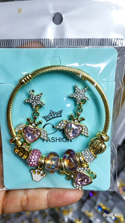 "Set pandora" acero inoxidable