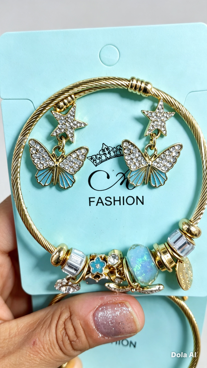 "Set pandora" acero inoxidable