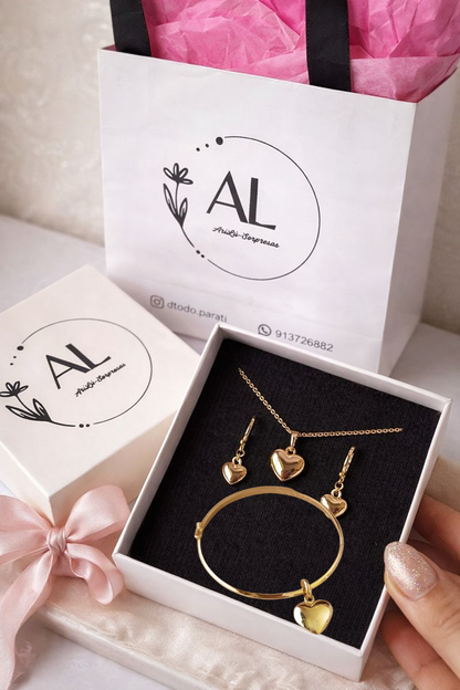 Set Corazón con Peluche Gratis – Regalo San Valentín 💝