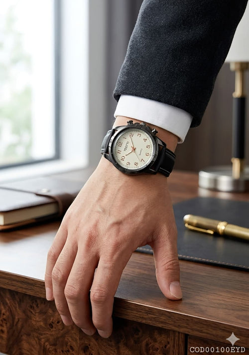 Reloj correa de cuero