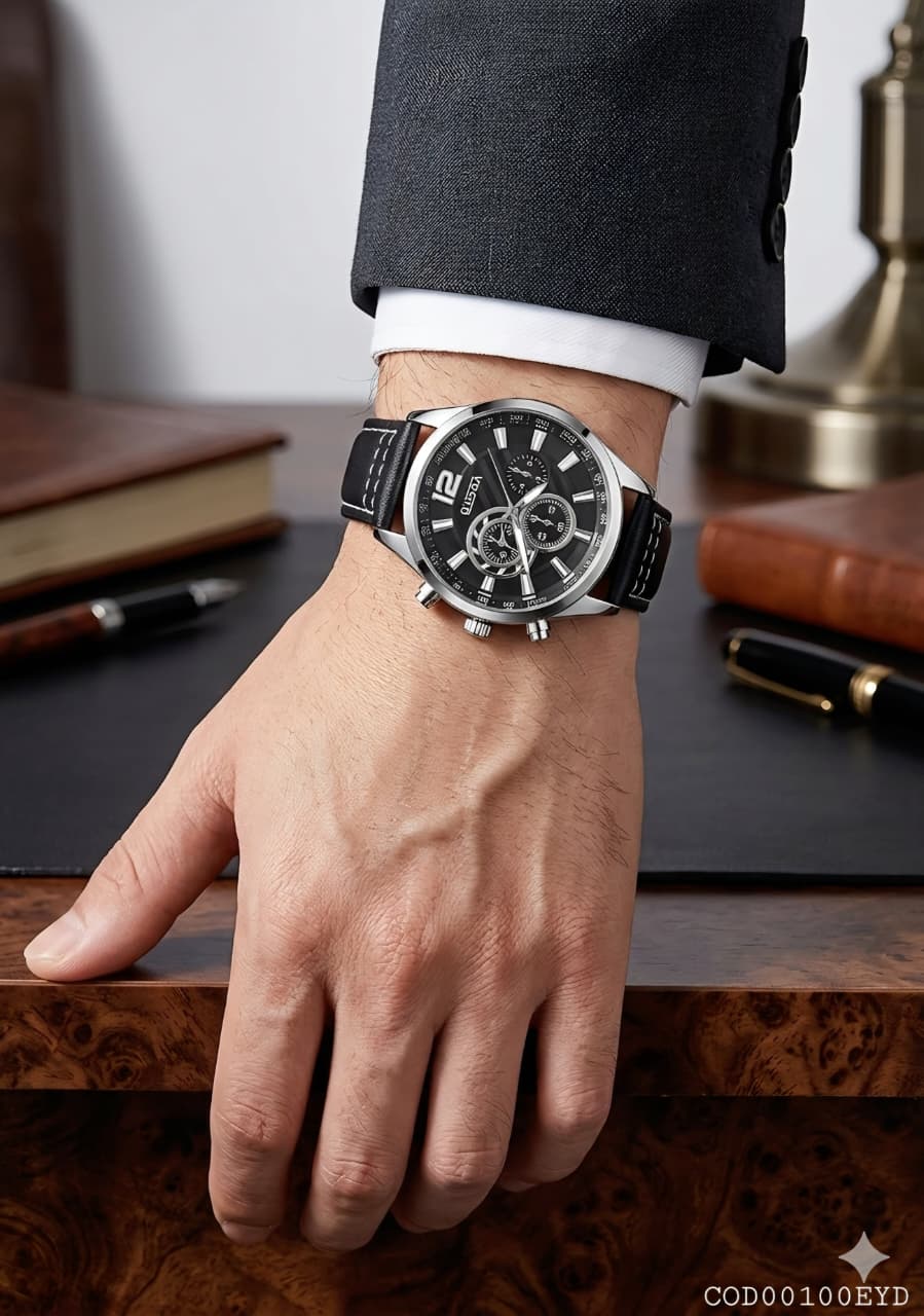 Reloj correa de cuero