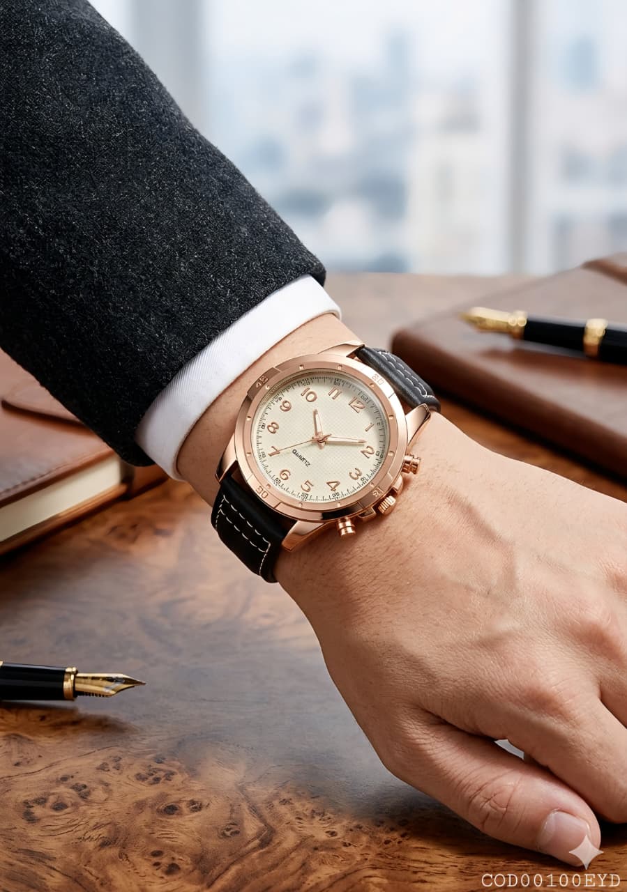 Reloj correa de cuero