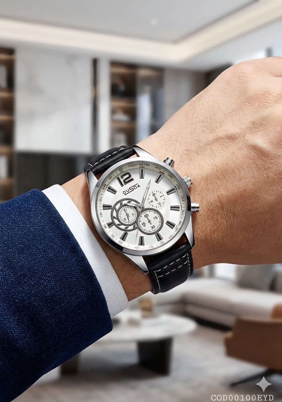 Reloj correa de cuero