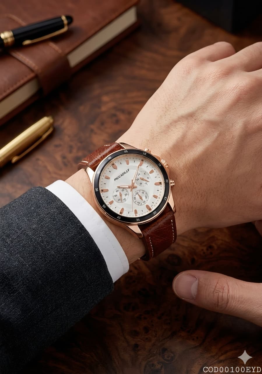 Reloj correa de cuero