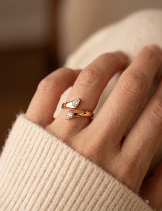 Anillo regulable rose  xuping jewelry 6/8