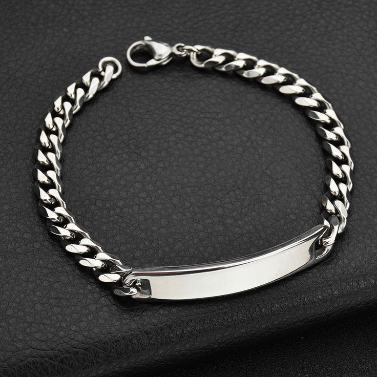Esclava plateada acero inoxidable 316L