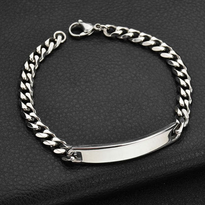 Esclava plateada acero inoxidable 316L
