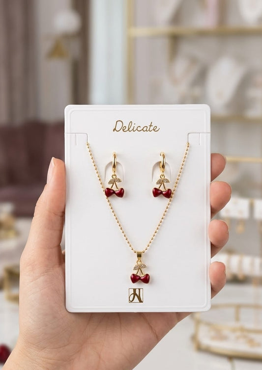 Set cereza elegante  Delicate