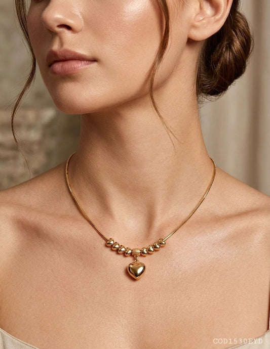 Collar "Amor eterno" Rosé Xuping jewelry