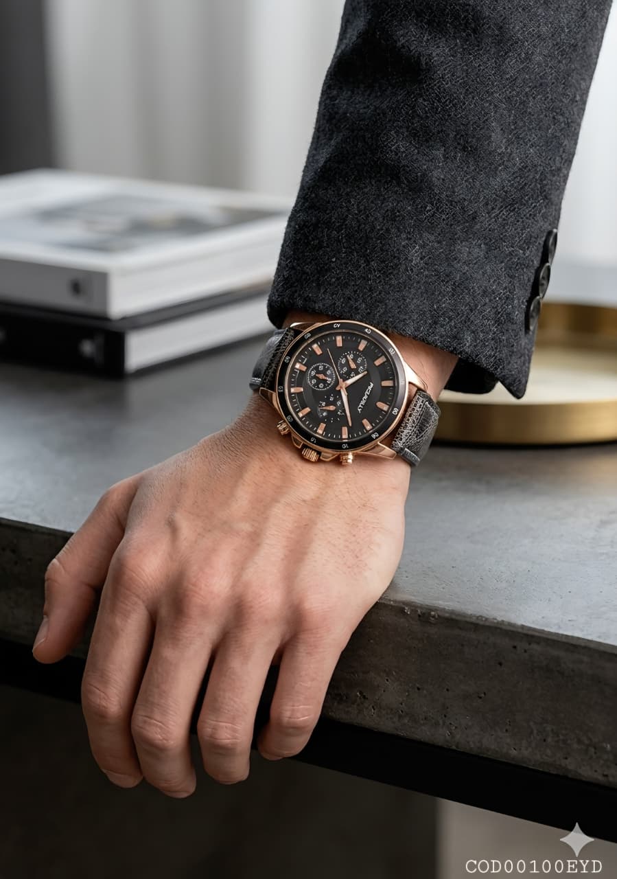 Reloj correa de cuero