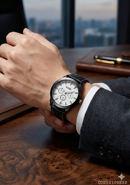 Reloj correa de cuero
