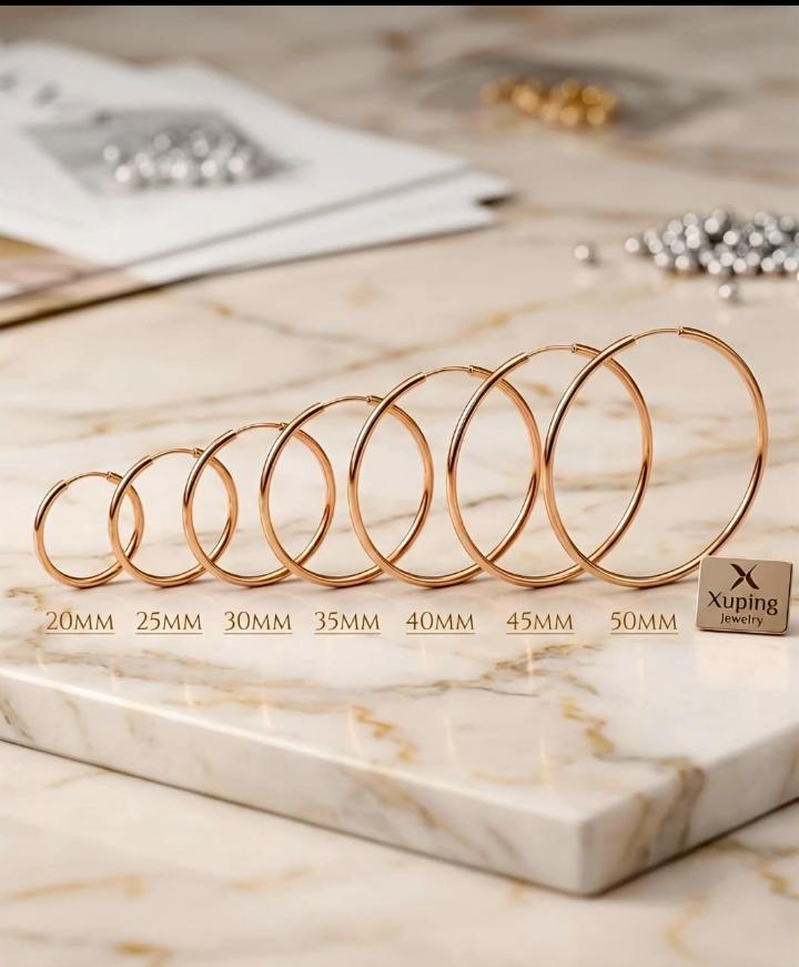 Aros colección escala xuping jewelry