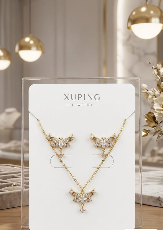 Set mariposa xuping jewelry