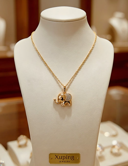 Collar "Elefante de la fortuna" rose xuping jewelry
