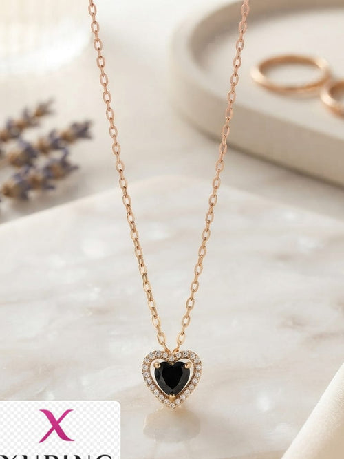 Collar corazón Ruby xuping yawerly
