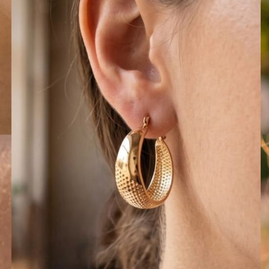 "Canoa chunkis" Rosé Xuping jewelry