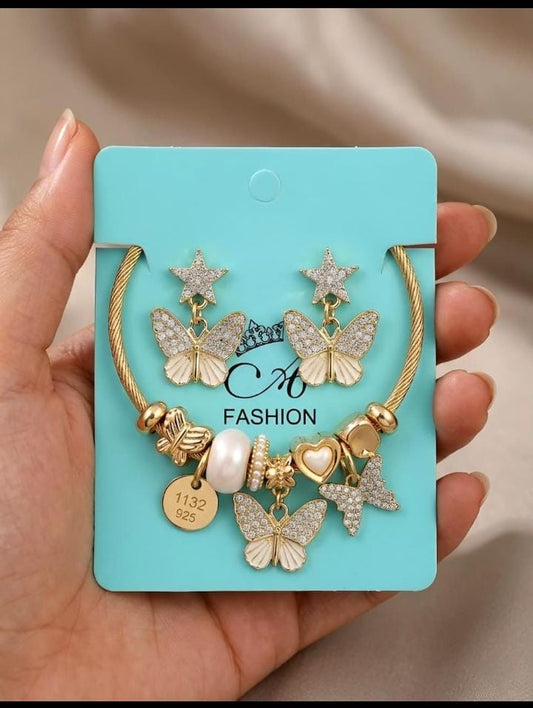 "Set pandora" acero inoxidable