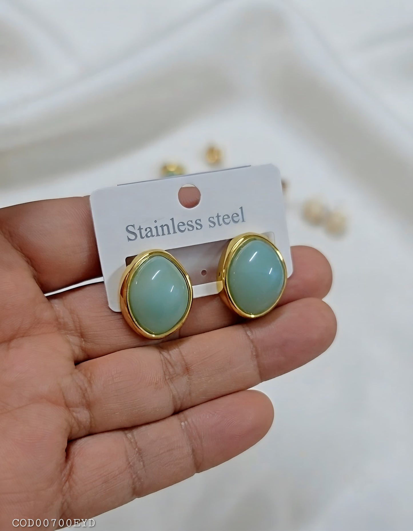 Aretes "Jade imperial"