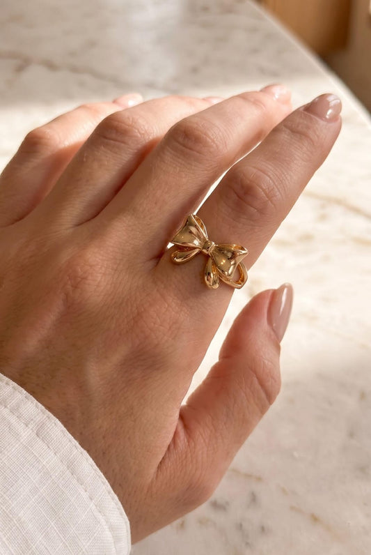 Anillo lazo chunky